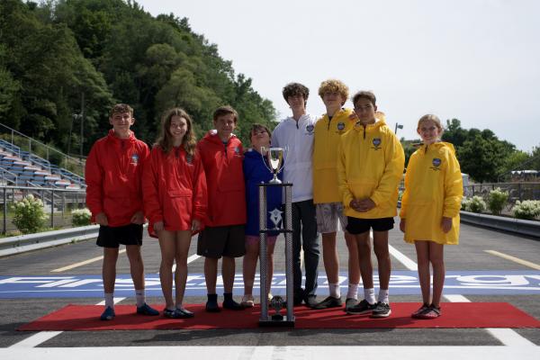 2025 All-American Champs along with Esther Weekley, the 2025 NSK Champ